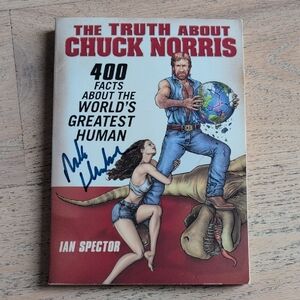 Chuck Norris Book Signed By Mike Huckabee